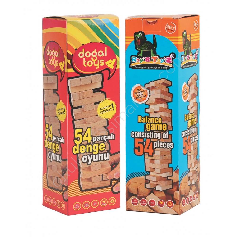 NATUREL DENGE OYUNU - AHŞAP