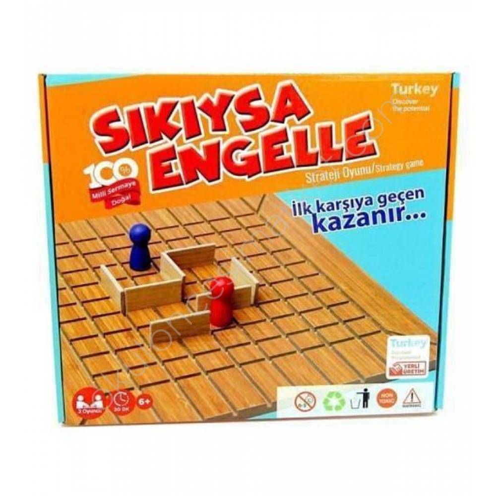 SIKIYSA ENGELLE OYUNU - AHŞAP