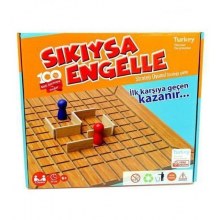 SIKIYSA ENGELLE OYUNU - AHŞAP